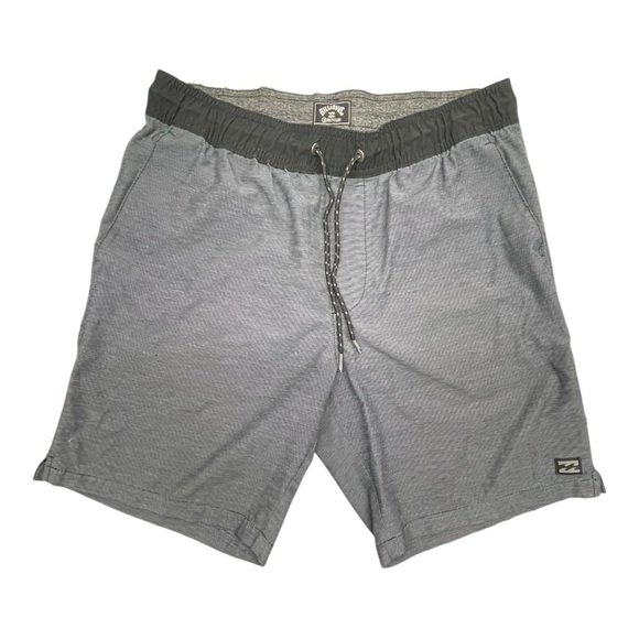 Billabong Gray Hybrid Shorts Lightweight Casual Wear Size Small - Picture 1 of 7